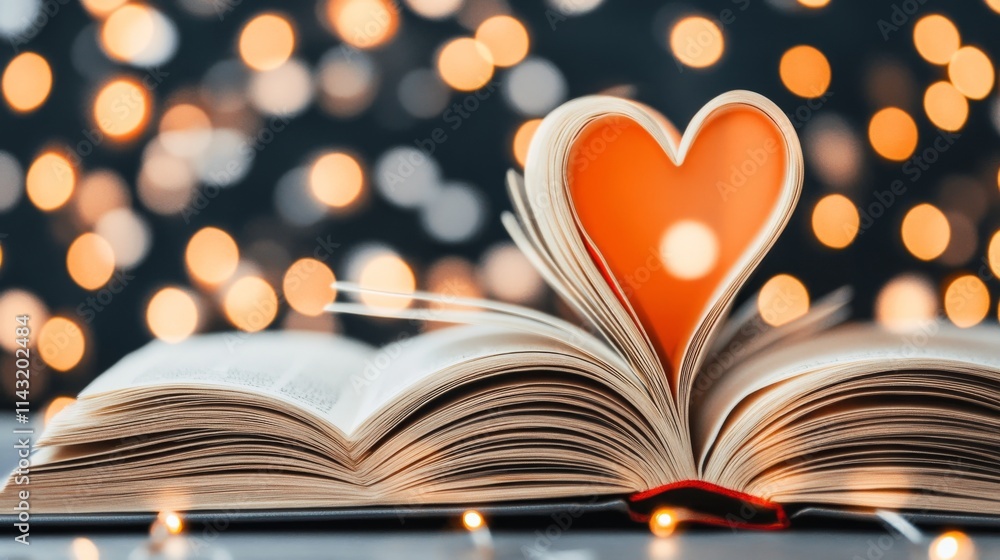 heart shaped book heart shaped book
