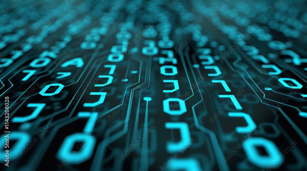 Dive into a stunning blue 3D binary code display, the perfect blend for cybersecurity enthusiasts and tech lovers alike. Dive into a stunning blue 3D binary code display, the perfect blend for cybersecurity enthusiasts and tech lovers alike.