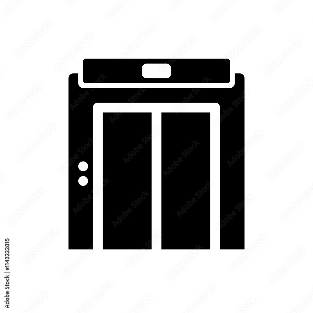 elevator sign icon elevator sign icon