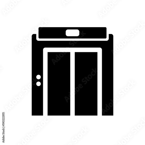 elevator sign icon