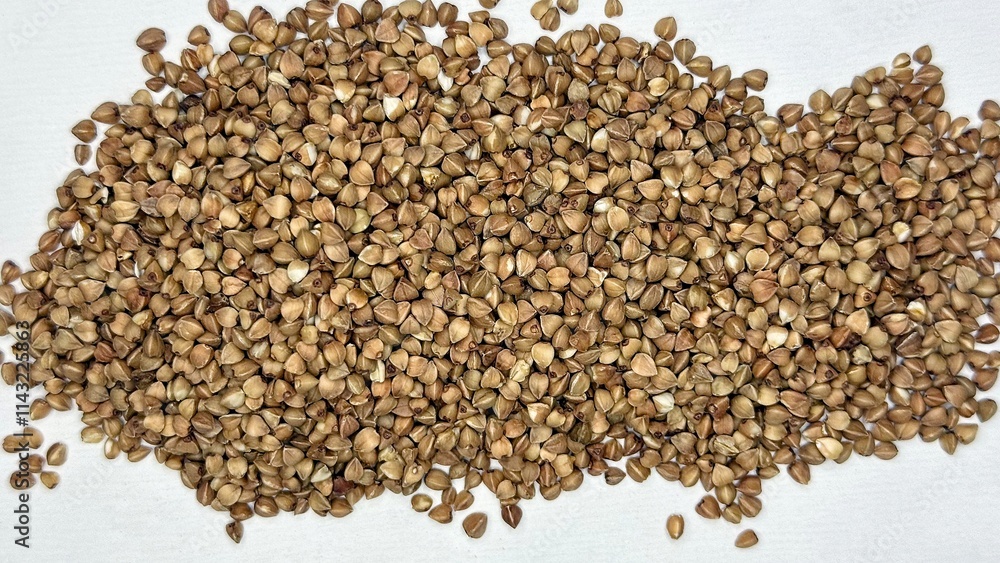 buckwheat, buckwheat groats, buckwheat on a white background, cereal, food, diet, products buckwheat, buckwheat groats, buckwheat on a white background, cereal, food, diet, products