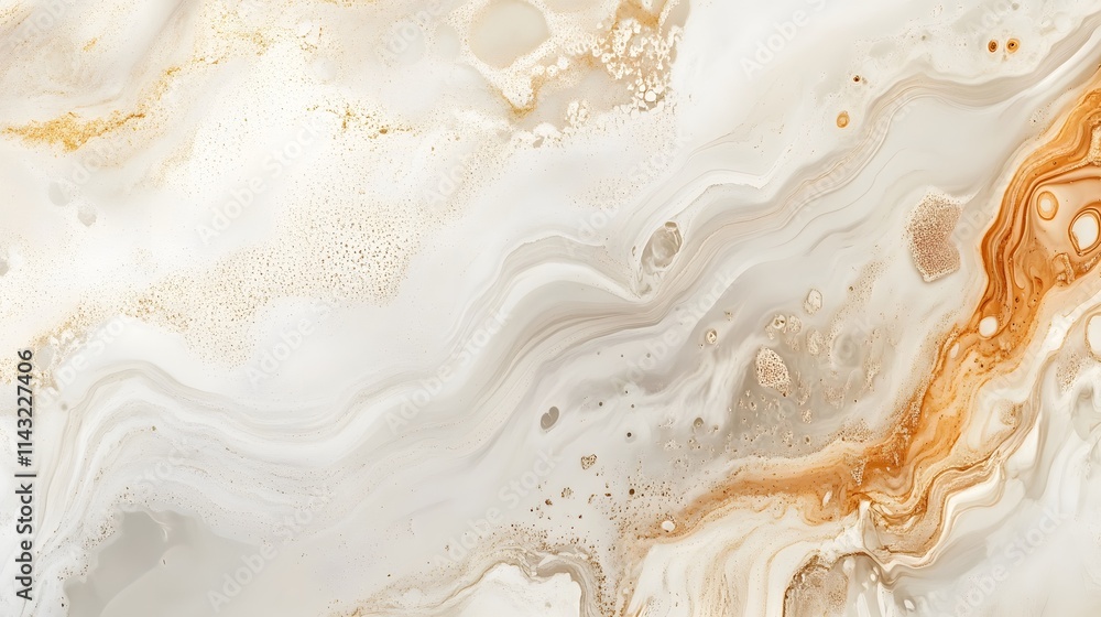 Marbled background with faint beige tones, adding a vintage, elegant texture Marbled background with faint beige tones, adding a vintage, elegant texture