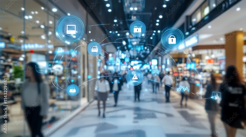 Digital Security in Modern Shopping Malls: A Futuristic Vision of Retail Digital Security in Modern Shopping Malls: A Futuristic Vision of Retail
