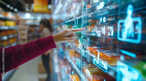 Interactive Smart Supermarket Display