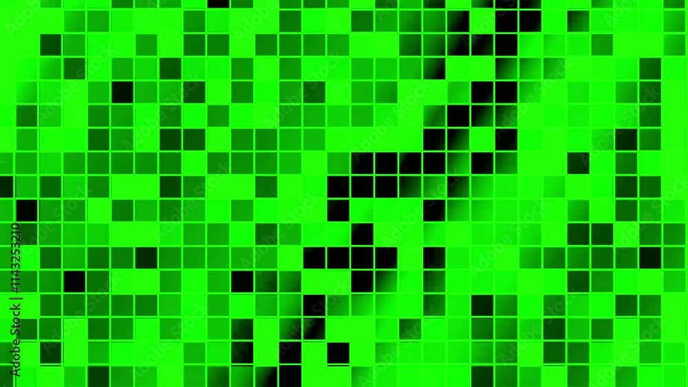 green screen high technology dots and grid halftone texture background, modern futuristic digital loop animation backdrop green screen high technology dots and grid halftone texture background, modern futuristic digital loop animation backdrop