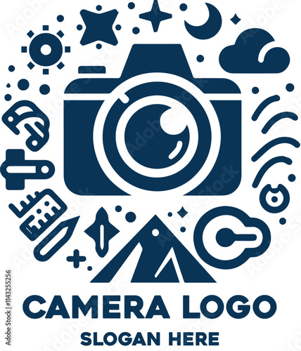 camera logo illustration