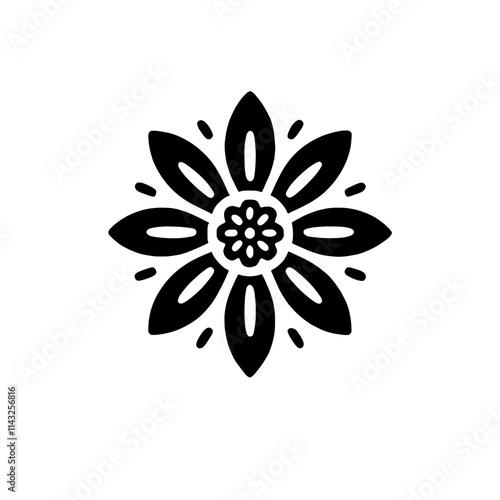 Ornate Floral Mandala Design 