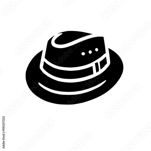 Classic Fedora Hat Icon 