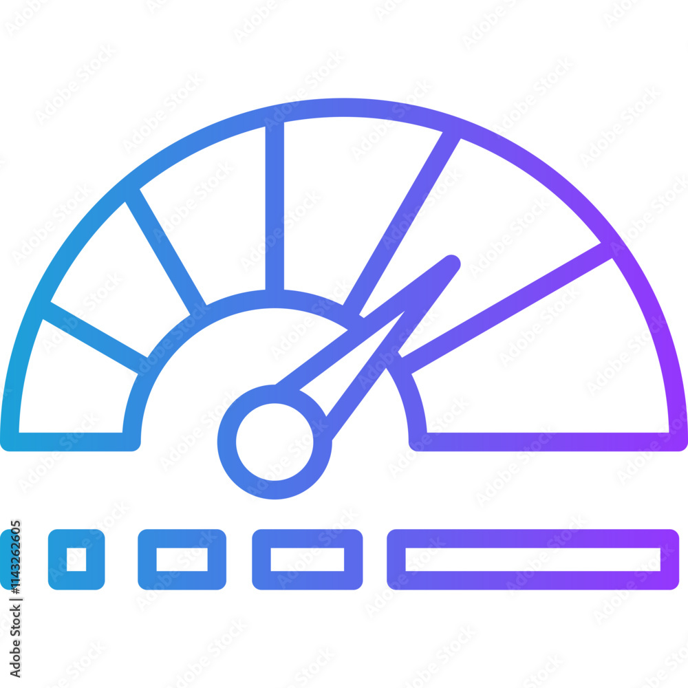 Speedometer Icon Speedometer Icon