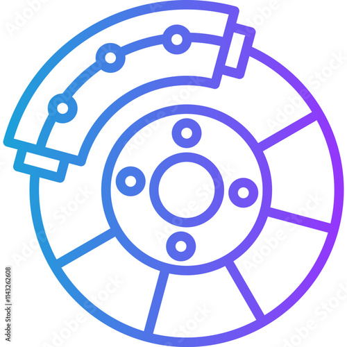 Brake Disc Icon