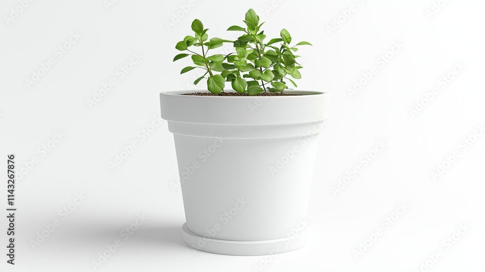 A white pot containing healthy green plants, symbolizing growth and nature. A white pot containing healthy green plants, symbolizing growth and nature.
