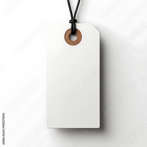 Price tag design white background photo