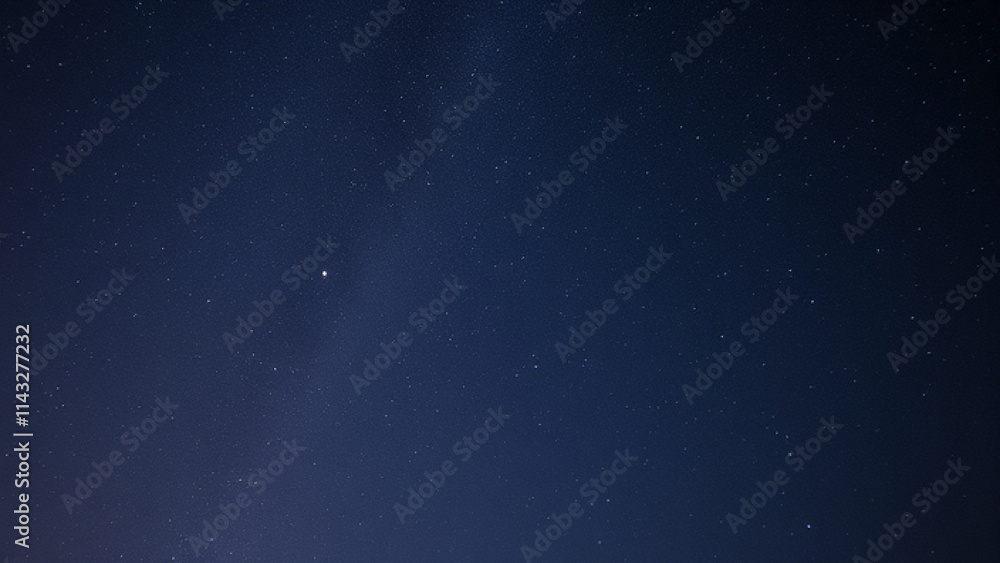 Obraz premium in the night sky