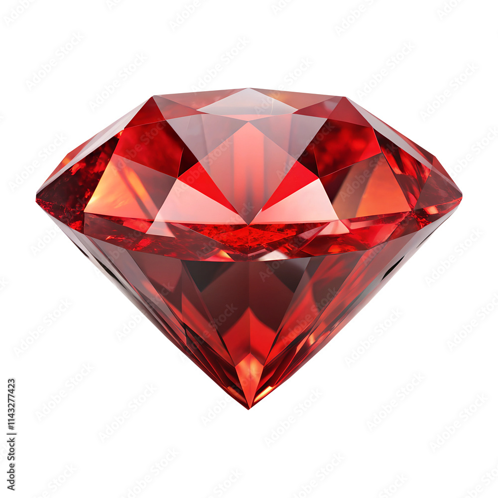 red diamond cut out on the transparent background red diamond cut out on the transparent background