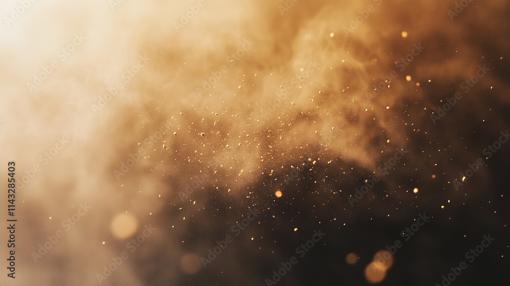 Bacteria carried by dust particles as they float through the air, showcasing the invisible movement of microorganisms in the environment. Bacteria carried by dust particles as they float through the air, showcasing the invisible movement of microorganisms in the environment.