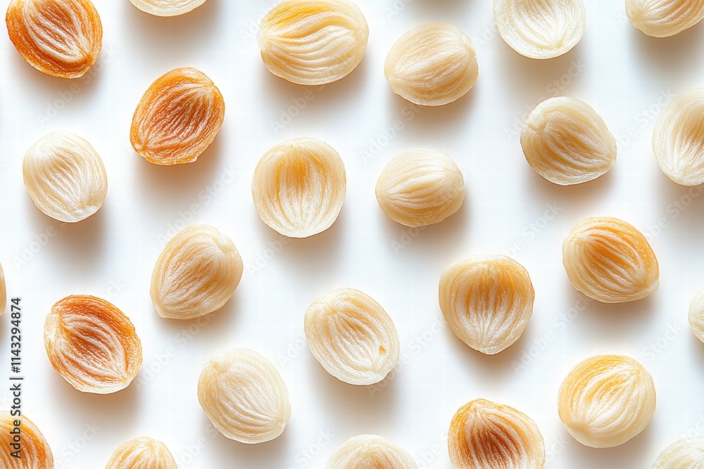 Close-Up of Various Seeds Placed Randomly on a Bright Surface Close-Up of Various Seeds Placed Randomly on a Bright Surface