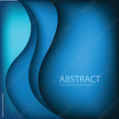 graphic vector curve line overlap background for text and message design