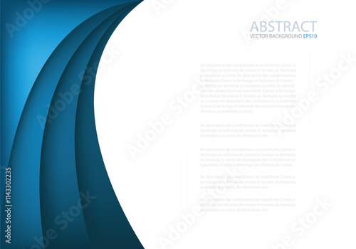 graphic vector curve line overlap background for text and message design