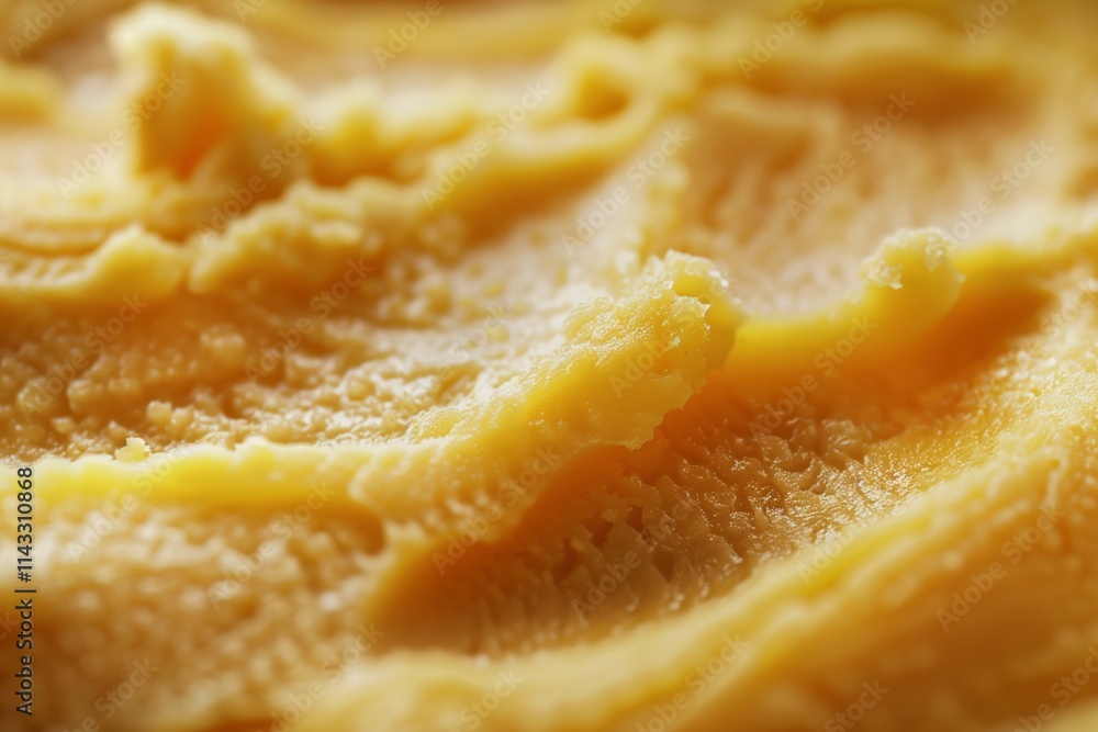 Smooth apple puree for baby food in close-up .. Smooth apple puree for baby food in close-up ..
