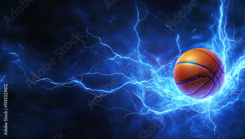 Electrifying Basketball  Action Unleashed on the Court of Thunder