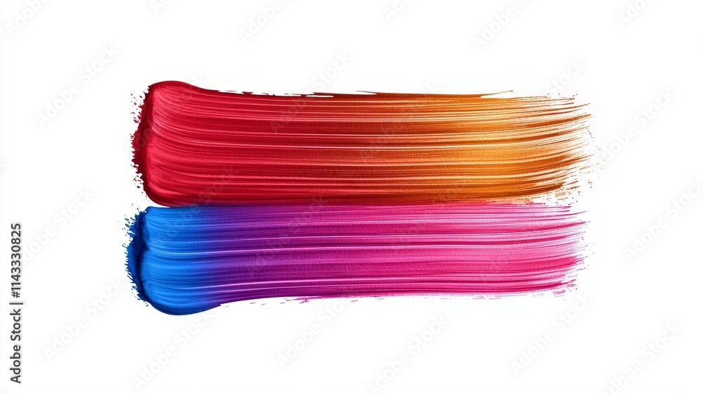 Dynamic watercolor square gradient, transitioning from bright reds to cool blues, with intricate brushstroke details on a clean white background Dynamic watercolor square gradient, transitioning from bright reds to cool blues, with intricate brushstroke details on a clean white background