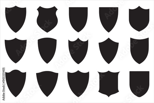 Customizable Shield Logos for Businesses