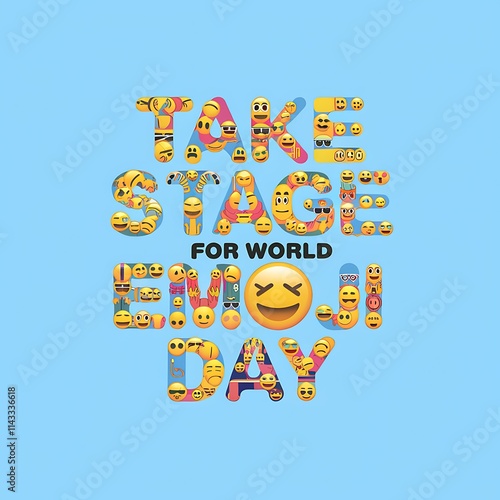 Emojis Take Stage For World Emoji Day photo