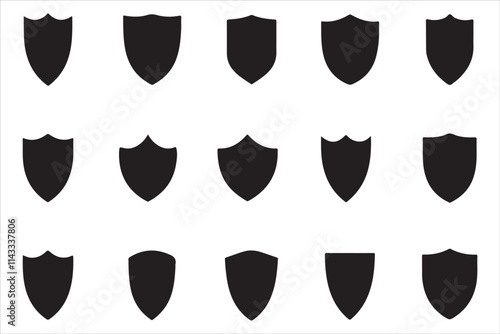 Customizable Shield Logos for Businesses