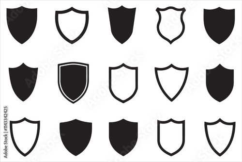 Customizable Shield Logos for Businesses