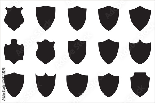 Decorative Shield Logo Vector Collection