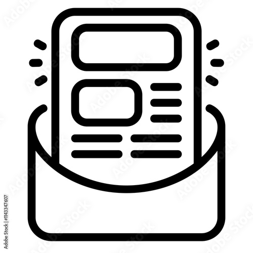 Newsletter icon