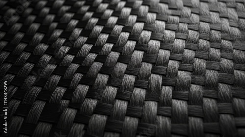 Wallpaper Mural Black Carbon Fiber Weave Textured Surface Torontodigital.ca