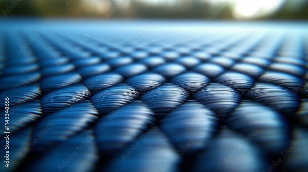 Obraz premium Blue Textured Surface Close Up Abstract Image