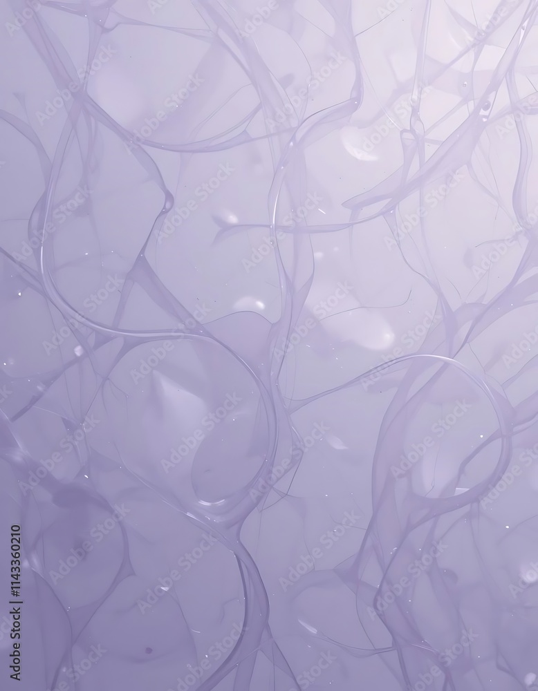 Obraz premium Starry Night in Lavender: A Peaceful Scene