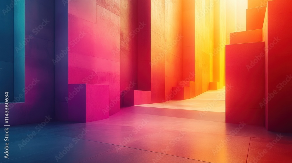 abstract 3d render colorful geometric background design seamless looped animatio abstract 3d render colorful geometric background design seamless looped animatio