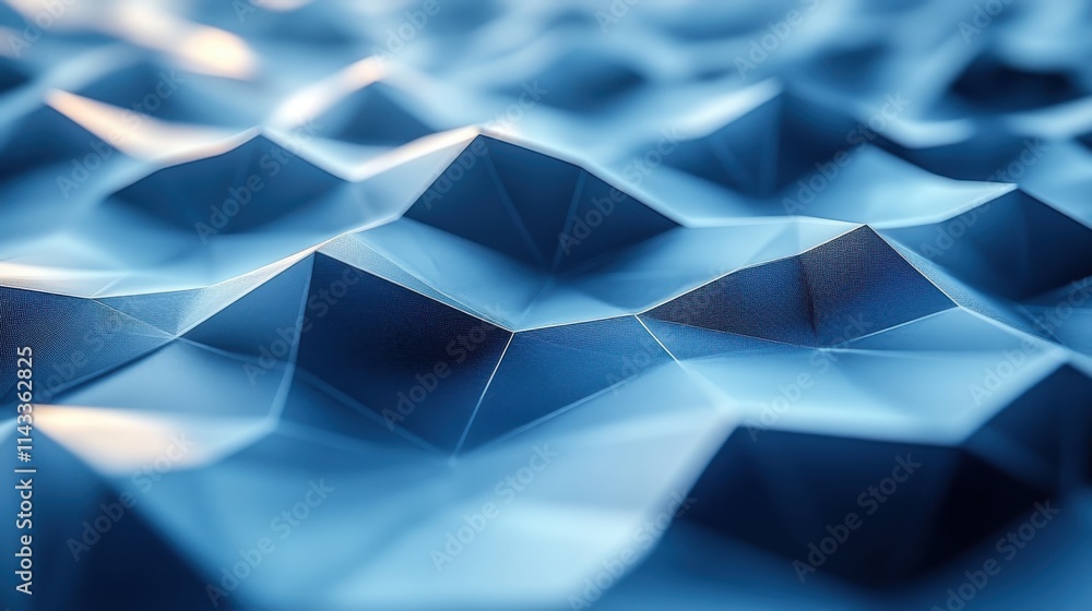 Fototapeta premium abstract 3d render geometric background modern animation motion design vide