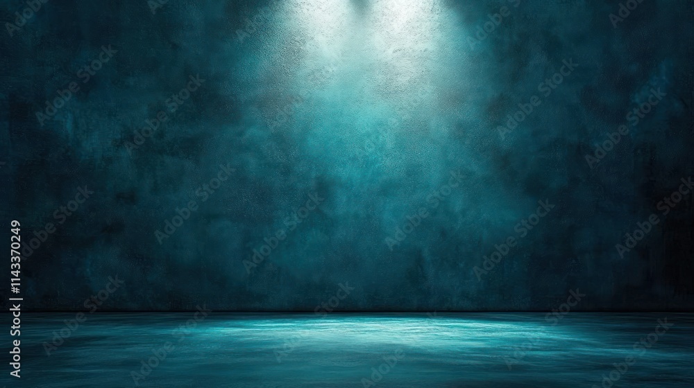 dark teal backdrop with soft spotlight chiaroscuro lighting vintage textured design aged wallpaper dark teal backdrop with soft spotlight chiaroscuro lighting vintage textured design aged wallpaper