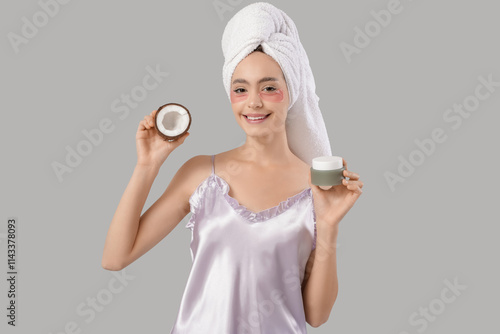 Beautiful young happy woman...