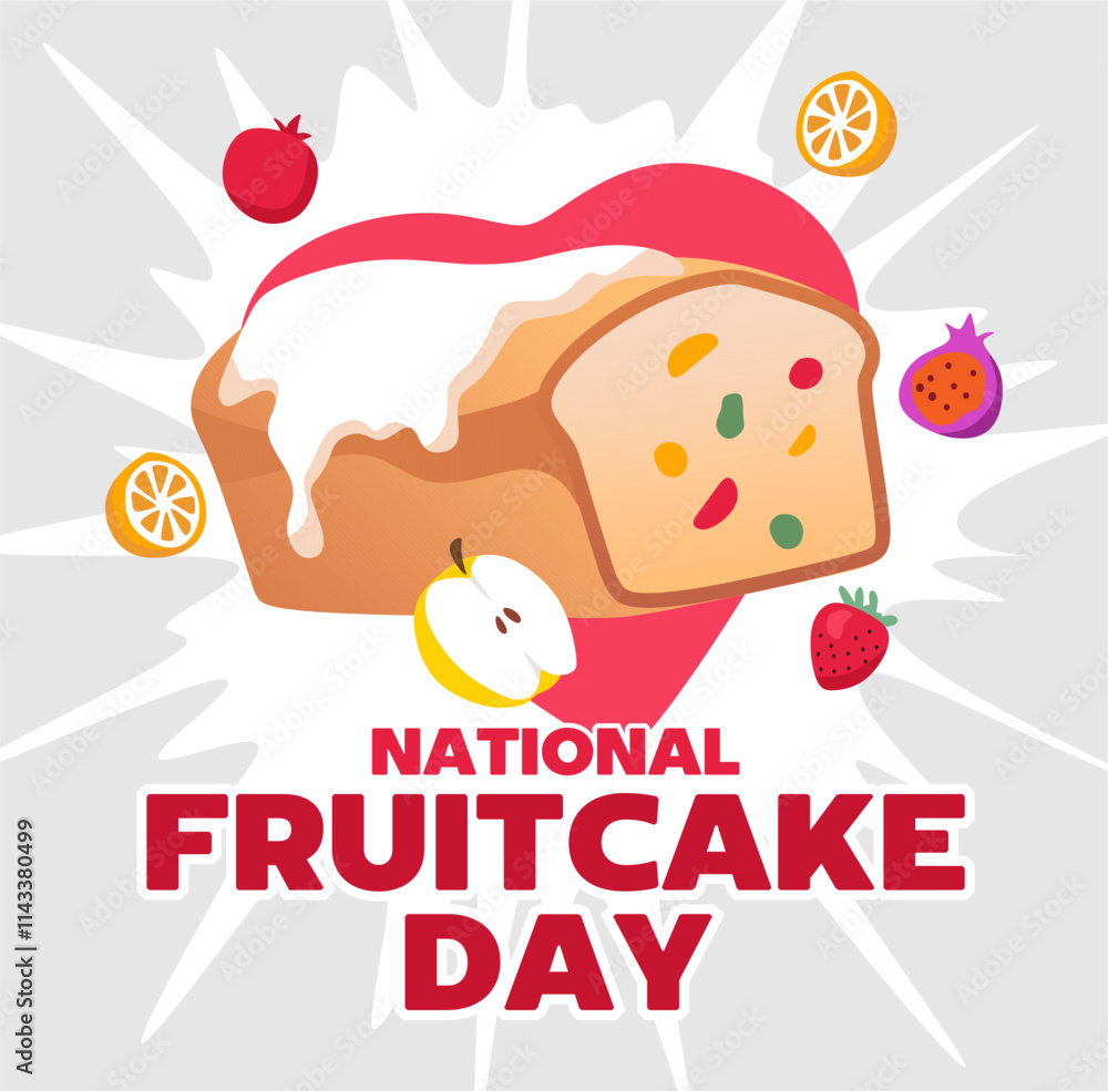 national fruitcake day with delicious fruitcake national fruitcake day with delicious fruitcake