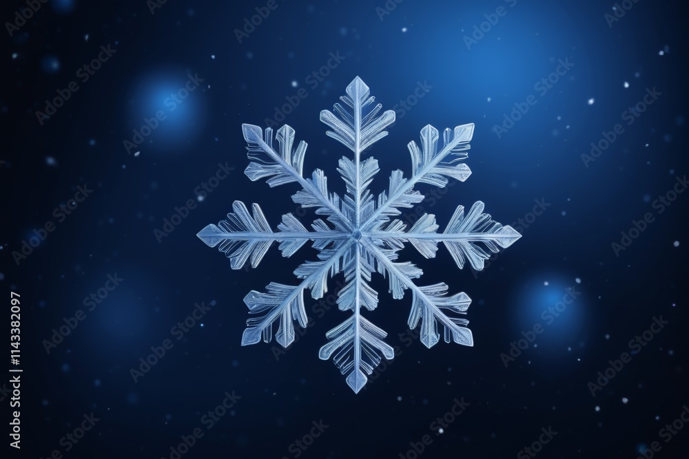 snow flakes are falling from the sky on a dark blue background snow flakes are falling from the sky on a dark blue background