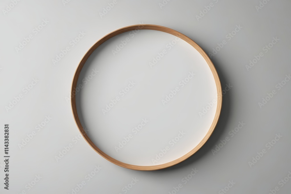 a close up of a circular wooden object on a gray surface a close up of a circular wooden object on a gray surface