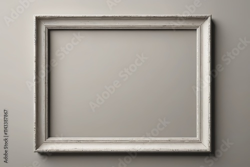 a close up of a picture frame on a wall with a white background