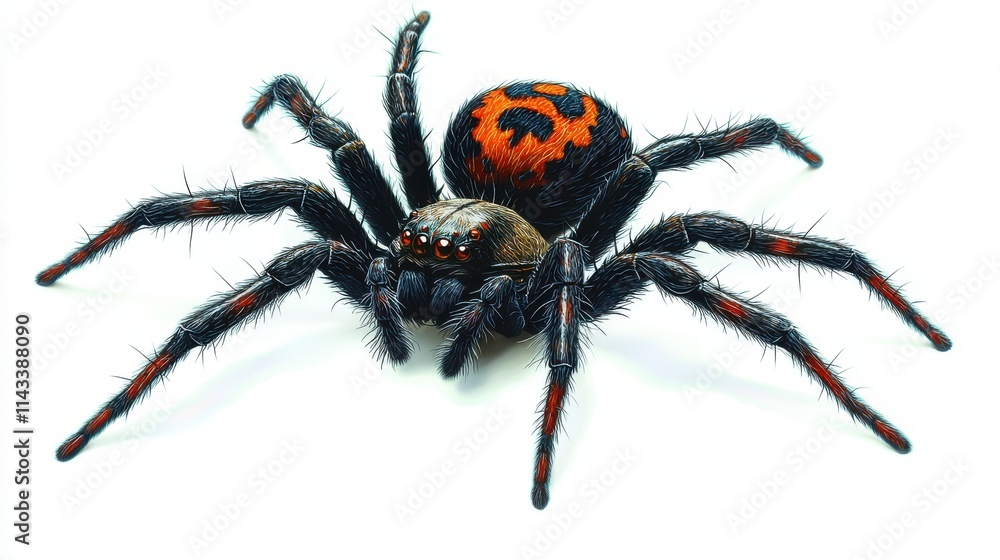 beautiful spider clipart isolated on white background spider beautiful spider clipart isolated on white background spider