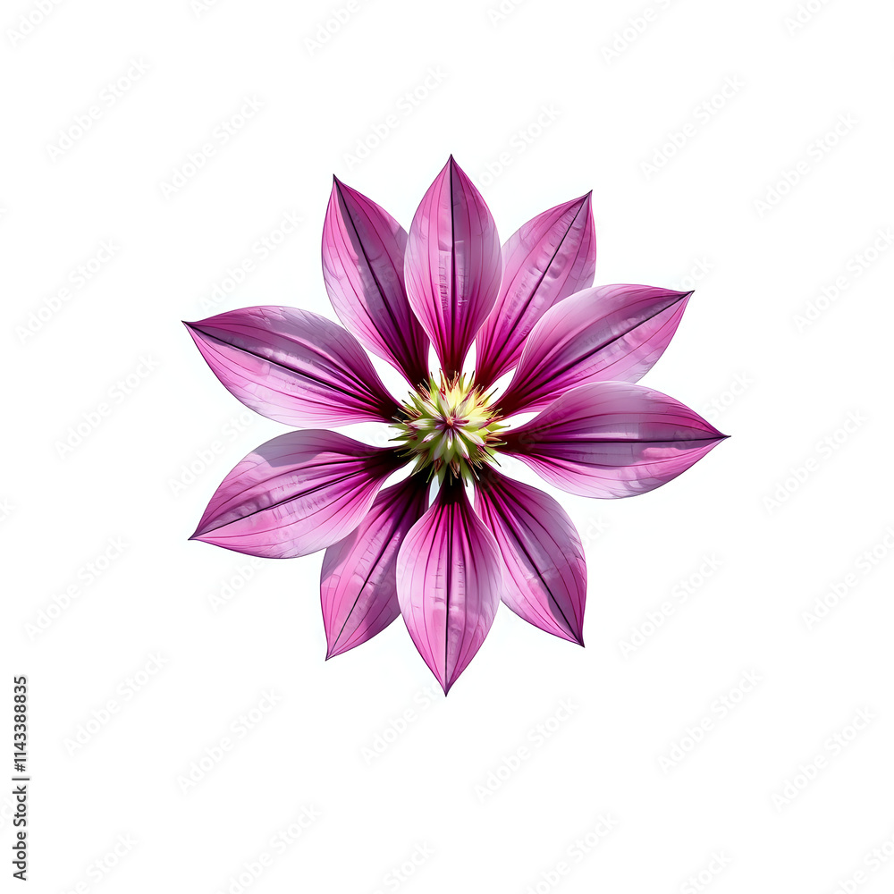 bee balm flower in isolated white background | photogrpahic bee balm flower in isolated white background | photogrpahic