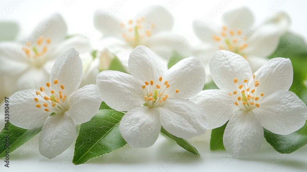 close up of jasmine flower photo isolated on white background jasmine close up of jasmine flower photo isolated on white background jasmine