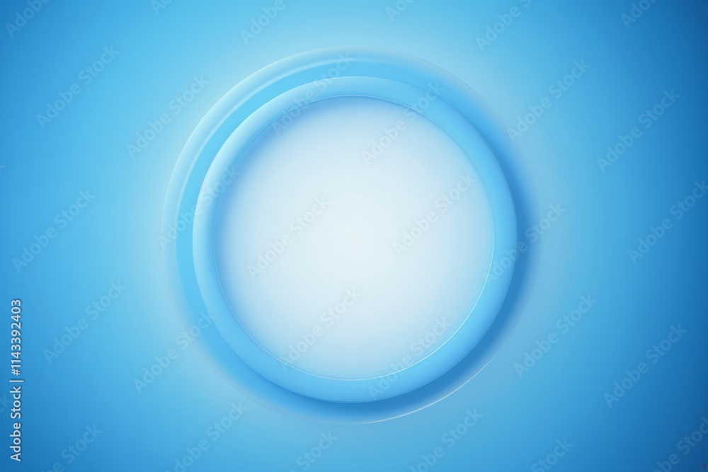 arafed blue background with a circular design in the middle