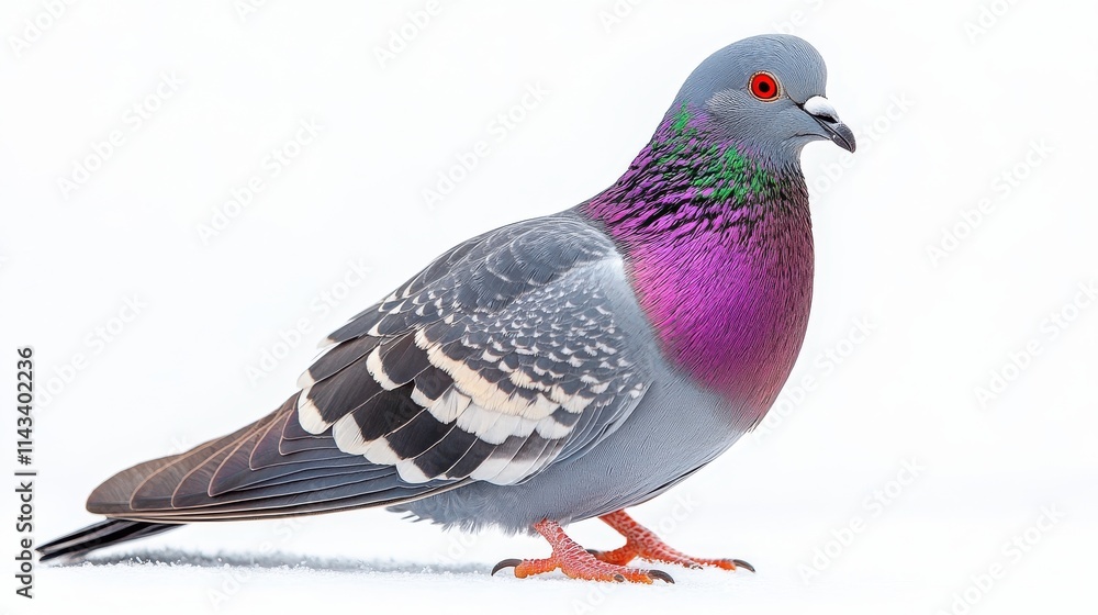 photo of pigeon isolated on white background pigeon photo of pigeon isolated on white background pigeon