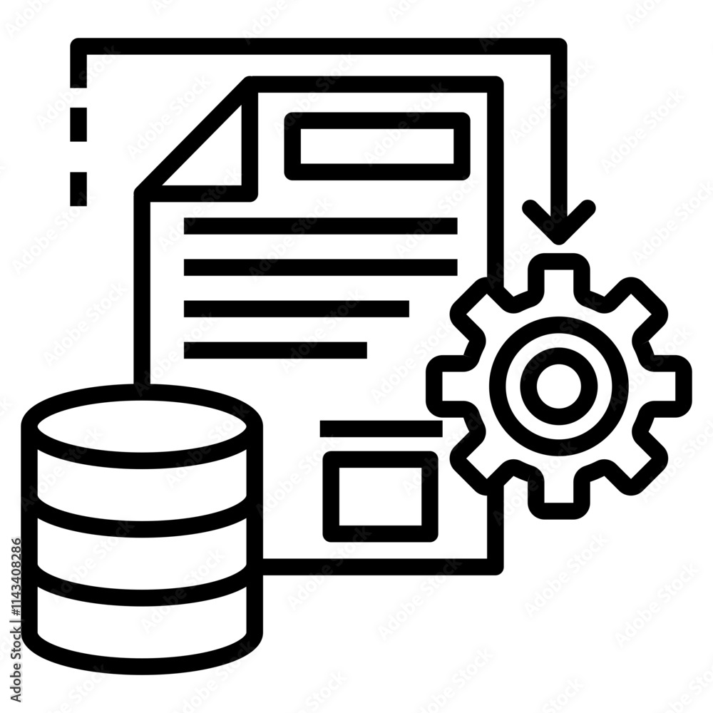 Data Processing icon