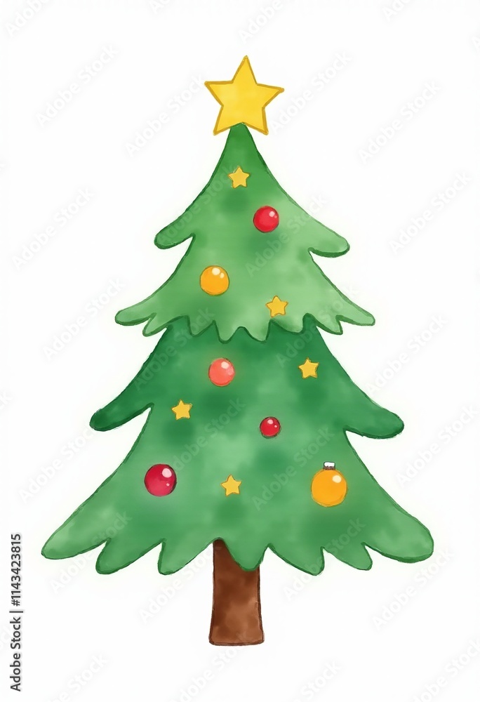 Festive Watercolor Christmas Tree Clipart: Bright, Hand-Painted Illustrations for Cheerful Holiday Decor
Festive Watercolor Christmas Tree Clipart: Bright, Hand-Painted Illustrations for Cheerful Holiday Decor
