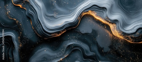 Wallpaper Mural Abstract gold and grey marble texture. Torontodigital.ca